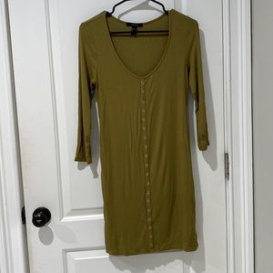 Forever21 Olive green dress